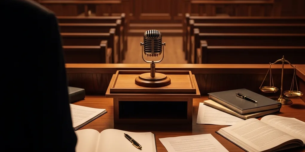 Boşanma davasında tanık dinleme süreci mahkeme salonu