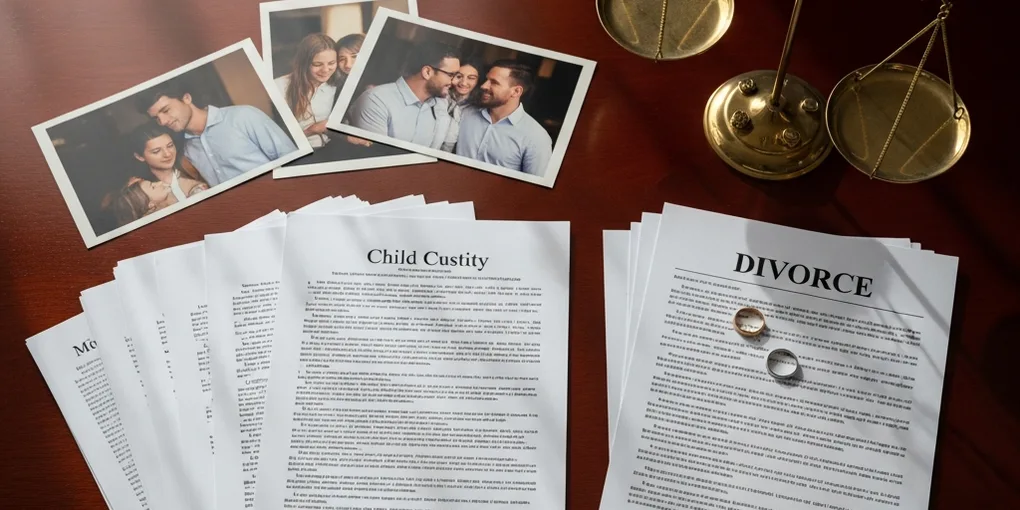 Boşanma davası velayet ve nafaka hukuki süreç belgeleri