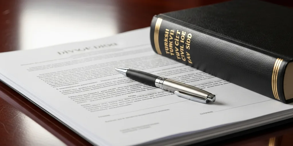 Boşanma davası dilekçesi ve hukuki belgeler